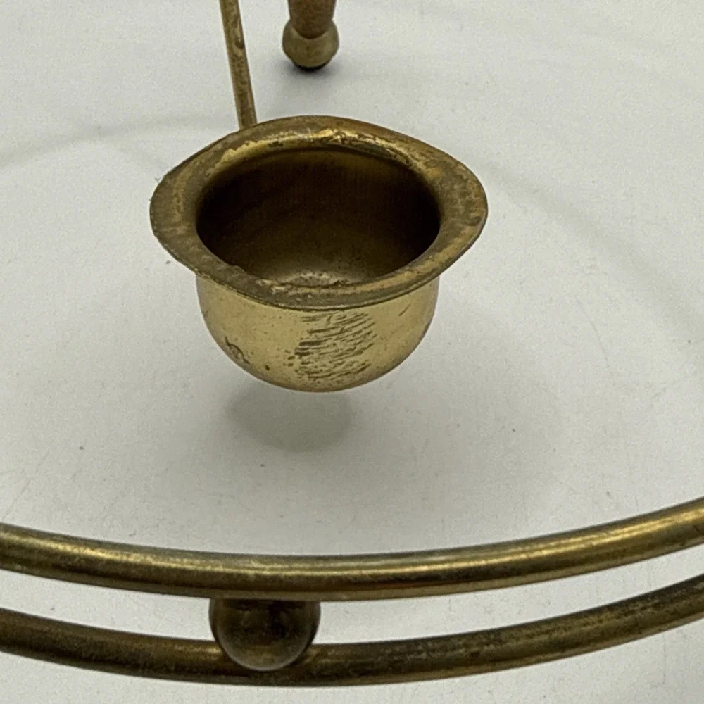 Vintage‎ Mid Century Pfaltzgraff Warming Rack Round 8